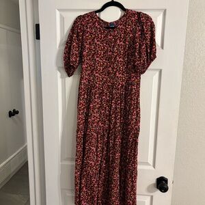 Old Navy Floral Maxi Dress - Red and Pink
